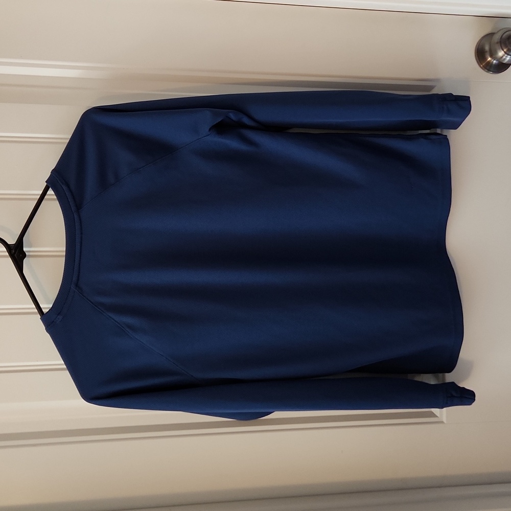 Blue basketball longsleeve shirt - Picture 2 of 4